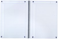 Spiraalblok Oxford Touch A4 lijn 140 pagina's 80gr blauw-2