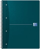 Collegeblok Oxford Office Essentials A4+ lijn 4-gaats 180 pagina's 80gr assorti-3
