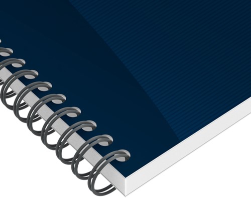 Collegeblok Oxford Office Essentials A4+ lijn 4-gaats 180 pagina's 80gr assorti-5