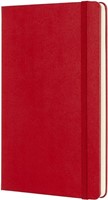 Notitieboek Moleskine large 130x210mm blanco hard cover rood-2