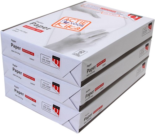 Kopieerpapier Quantore Economy A4 80gr wit 500 vel-1