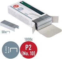 Nieten Leitz P2 nr.10 verzinkt 1000 stuks-4
