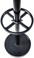 Kapstok MAUL Caligo staand 175cm 32 haken zwart RAL9004-3