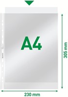 Showtas Leitz Premium standaard copy safe 0.08mm PP A4 transparant 100 stuks-8