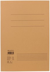 Dossiermap Quantore folio 250gr chamois