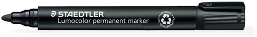Viltstift Staedtler 352 rond zwart 2mm