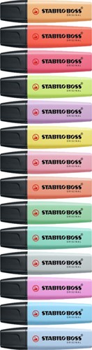 Markeerstift STABILO BOSS Original 70/6 pastel assorti etui à 6 stuks-3