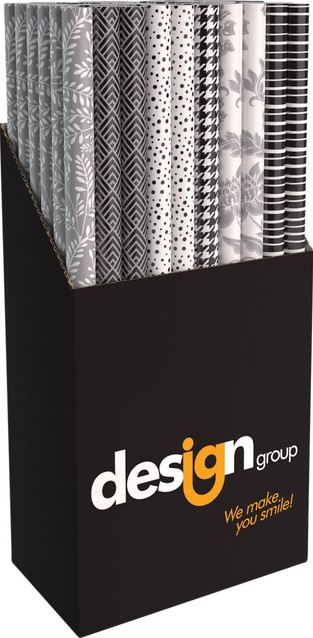 klant herberg censuur Inpakpapier Design Group 200x70cm zwart wit assorti bij Masco kantoorartikelenexpress klant herberg censuur Inpakpapier Design Group 200x70cm zwart wit assorti bij Masco kantoorartikelenexpress