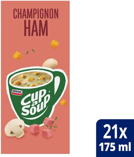 Cup-a-soup champignon/ham soep 21 zakjes