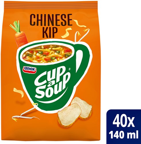 Cup-a-soup machinezak Chinese kip met 40 porties