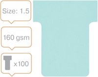 T-kaart Nobo nr 1.5 36mm blauw 100 stuks-4