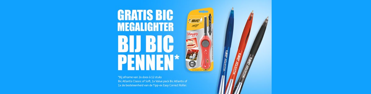 Gratis Megalighter bij BIC