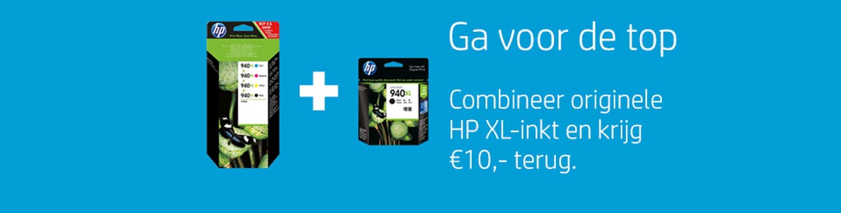 HP Cashback op cartridges