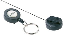 Afrolmechanisme Durable 8222 met sleutelring 800mm antraciet