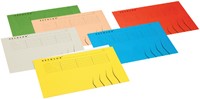 Vouwmap Secolor A4 100% gerecycled karton 250gr blauw-2