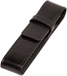 Pennenetui 321 1-delig buffelleer zwart