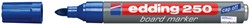 Whiteboardmarker edding 250 rond 1.5-3mm blauw