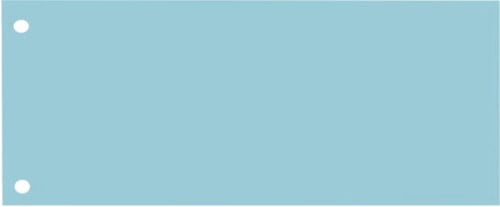 Scheidingsstrook Oxford smal 240x105mm 190gr blauw 100 stuks