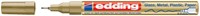 Paintmarker edding 780 op oliebasis 0.8mm goud