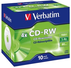 Rewritable cd's
