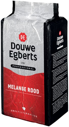Koffie Douwe Egberts Roodmerk snelfiltermaling 1000gram