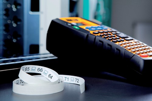 Labelprinter Dymo Rhino 5200 industrieel abc 19mm geel-2