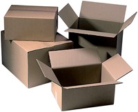 Amerikaanse vouwdoos CleverPack 305x220x250mm B-golf bruin 10 stuks-3