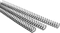 Draadrug GBC 5mm 34-rings A4 zilver 100 stuks-2