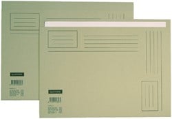 Vouwmap Quantore Folio ongelijke zijde 230gr grijs