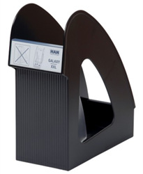 HAN Galaxy Tijdschriftencassette Zwart A4 A4 Kunststof 12,3 x 30 x 35,3 cm