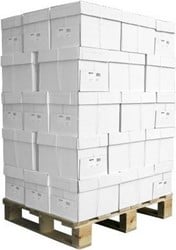 Kopieerpapier whitelabel A4 75gr wit | pallet