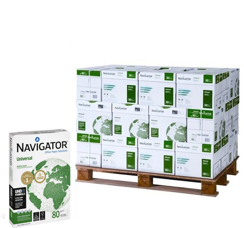 Pygmalion schild Toevlucht Kopieerpapier Navigator Universal A4 80gr wit | halve pallet bij Masco  kantoorartikelenexpress